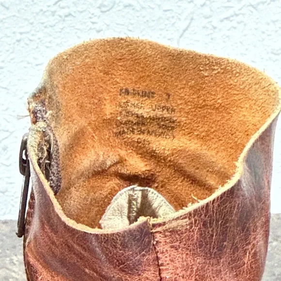 Freebird by Steven Distressed Brown Ankle Flint Boots